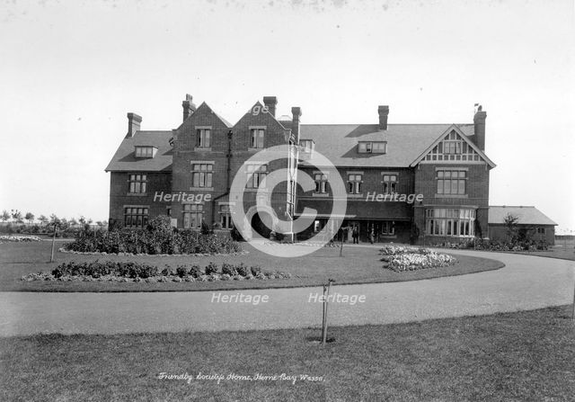 Friendly Society's Home, Herne Bay, Kent, 1890-1910. Artist: Unknown