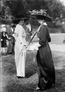 Friendship Charity Fete - Gladys Ingalls; Mrs. C.A. Munn, 1913. Creator: Harris & Ewing