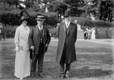 Friendship Charity Fete - Mrs. Hearst; John R. Mclean; William Randolph Hearst, 1913. Creator: Harris & Ewing