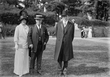 Friendship Charity Fete - Mrs. Hearst; John R. Mclean; William Randolph Hearst, 1913. Creator: Harris & Ewing