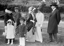 Friendship Charity Fete - Mrs. R.L. Orven; John R. Mclean; Mrs. Richmond Hobson..., 1913. Creator: Harris & Ewing