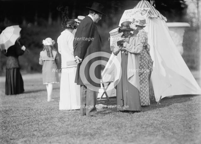 Friendship Charity Fete - William Randolph Hearst; Mary C. McCauley, 1913. Creator: Harris & Ewing.
