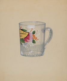 Friendship Mug, c. 1937. Creator: Elizabeth Dimling