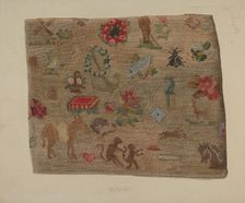 Friendship Pillow, 1939. Creator: Max Fernekes