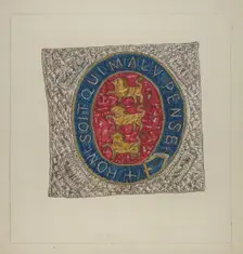 Friendship Quilt Block, 1935/1942. Creator: Florence Truelson
