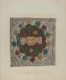 Friendship Quilt Block, c. 1938. Creator: Florence Truelson