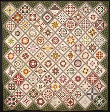 Friendship Quilt, New Jersey, 1842. Creator: Unknown