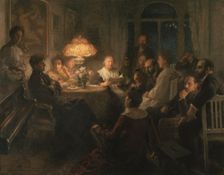 Friends, 1900. Creator: Hanna Pauli