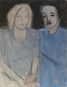 Friends, 1942-1945. Creator: Helene Schjerfbeck