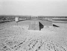 Friends basement church built May, 1939, Dead Ox Flat, Malheur County, Oregon, 1939. Creator: Dorothea Lange