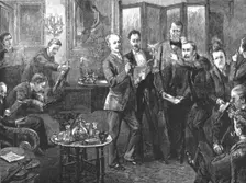 '"Friends Of Harmony" 1891. Creator: Sydney Prior Hall
