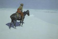 Friends Or Foes? (The Scout), 1902-05. Creator: Frederic Remington