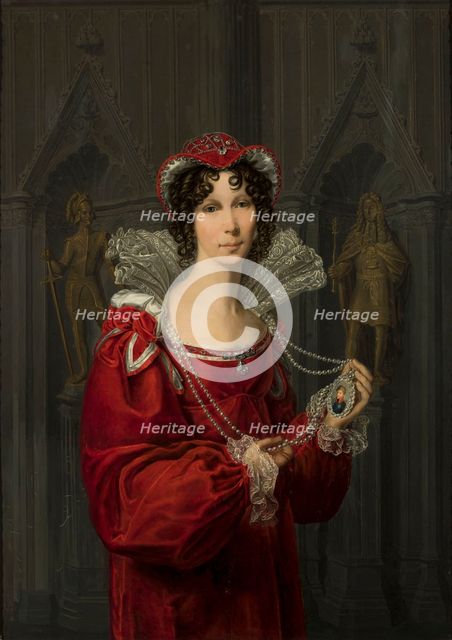 Friederike Luise Wilhelmine of Prussia (1774-1837), Queen of the Netherlands, c1815. Creator: Bury, Friedrich (1763-1823).