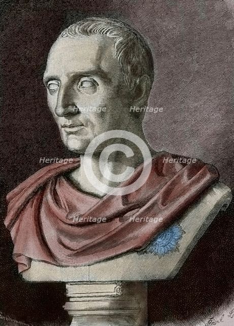 Friedrich Maassen, German jurist, 19th century.  Creator: Unknown.