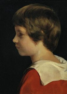 Friedrich Maria Josef Amerling, son of the artist, 1842. Creator: Friedrich von Amerling
