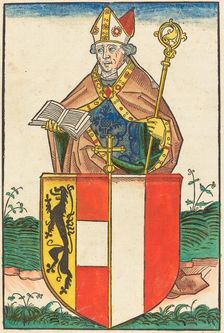 Friedrich Count of Schaumberg - Bishop of Salzburg, c. 1490. Creator: Unknown