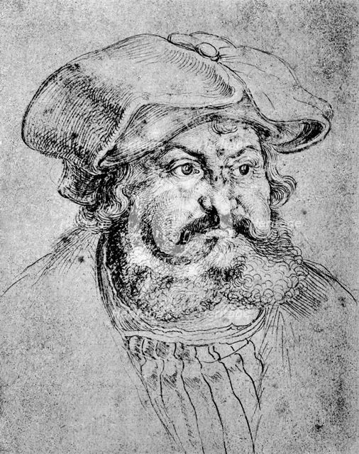 'Friedrich der Weise', 1523-1524, (1936). Artist: Albrecht Dürer