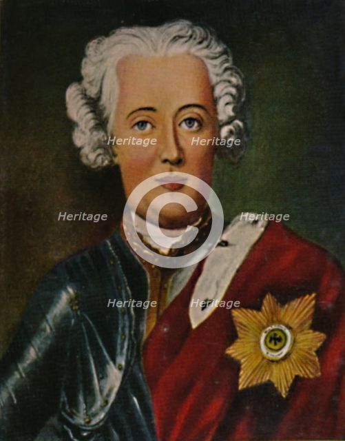 'Friedrich der Große 1712-1786 als Kronprinz. - Gemälde von Pesne', 1934. Creator: Unknown.