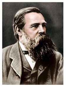 Friedrich Engels, German socialist and collaborator and supporter of Karl Marx, 1879