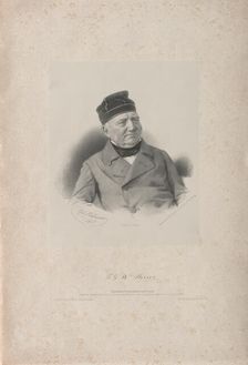 Friedrich Georg Wilhelm (Vasily Yakovlevich) von Struve (1793-1864), 1857. Creator: Hoffmann, Rudolf (1820-1882)