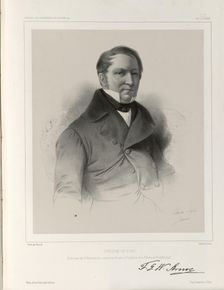 Friedrich Georg Wilhelm (Vasily Yakovlevich) von Struve (1793-1864), c. 1850