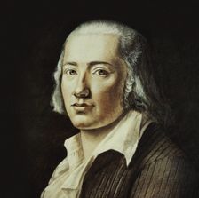 Friedrich Hölderlin (1770-1843) (after Franz Karl Hiemer). Creator: Anonymous