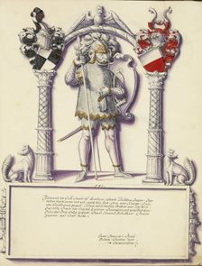 Friedrich I Hohenzollern; Chronicle of the Hohenzollern Family, about 1572. Creator: Jorg Ziegler