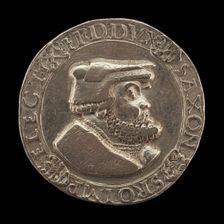 Friedrich III the Wise, 1463-1525, Duke and Elector of Saxony 1486 [obverse], 1522. Creator: Unknown