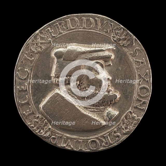 Friedrich III the Wise, 1463-1525, Duke and Elector of Saxony 1486 [obverse], 1522. Creator: Unknown.