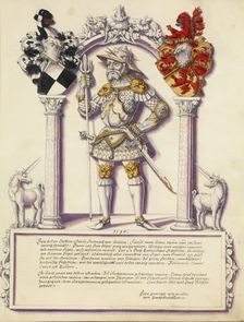 Friedrich III Hohenzollern; Chronicle of the Hohenzollern Family, about 1572. Creator: Jorg Ziegler