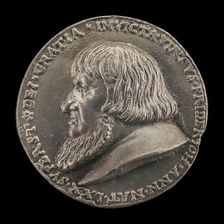 Friedrich the Elder, 1460-1536, Margrave of Brandenburg-Ansbach 1486 [obverse], 1528. Creator: Matthes Gebel