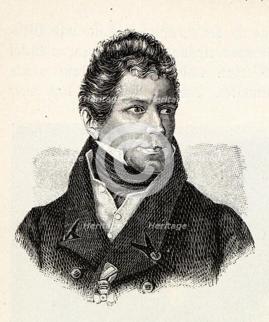 Friedrich von Gentz (1764-1832). Creator: Anonymous.