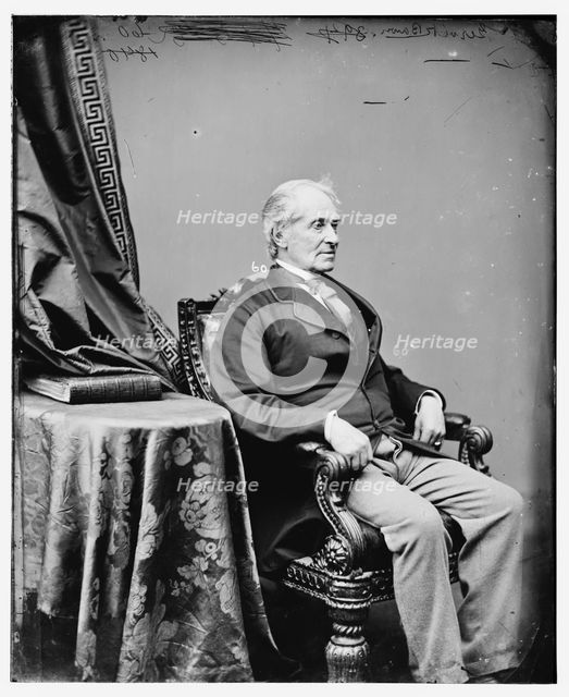 Friedrich von Gerolt, between 1860 and 1875. Creator: Unknown.