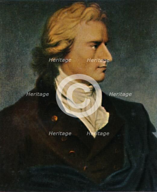 'Friedrich von Schiller 1759-1805. - Gemälde von Kügelgen', 1934. Creator: Unknown.