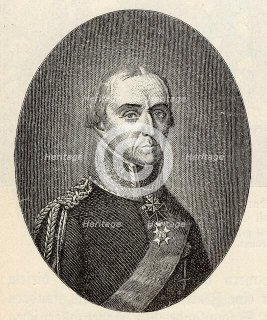 Friedrich Wilhelm Graf Bülow von Dennewitz (1755-1816). Creator: Bollinger, Friedrich Wilhelm (1777-1825).