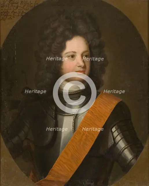 Friedrich Wilhelm I of Prussia. Creator: Anon.