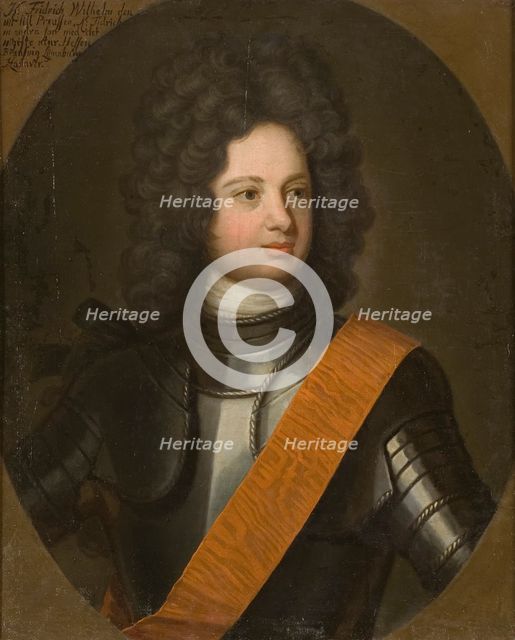 Friedrich Wilhelm I of Prussia. Creator: Anon.