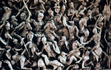 Frieze of Roman soldiers fighting Germanic tribesmen, 1st century