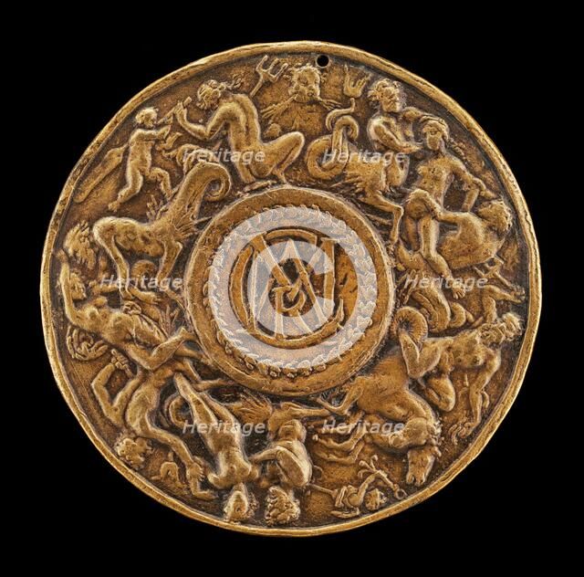 Frieze of Tritons and Nereids [reverse]. Creator: Master IO.FF..