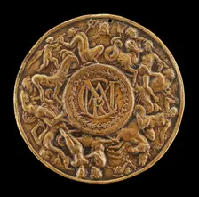 Frieze of Tritons and Nereids [reverse]. Creator: Master IO.FF.