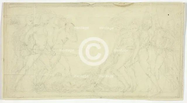 Frieze of Warriors, n.d. Creators: Unknown, Thomas Stothard.