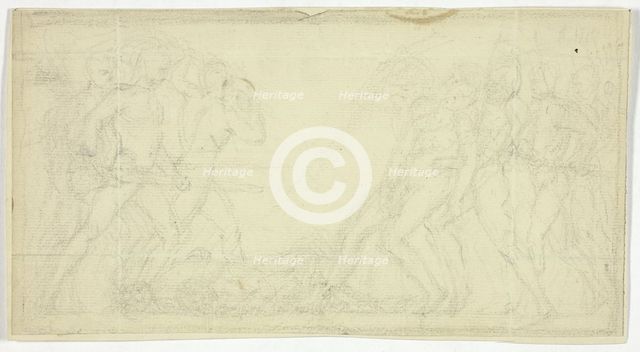 Frieze of Warriors, n.d. Creators: Unknown, Thomas Stothard.
