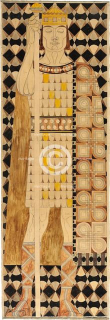 Frieze Design for the St. Louis 1904 World's Fair, 1904.
