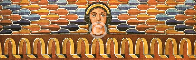 Frieze from the François Tomb (Tomba François) at Vulci, Italy, (1928). Creator: Unknown.