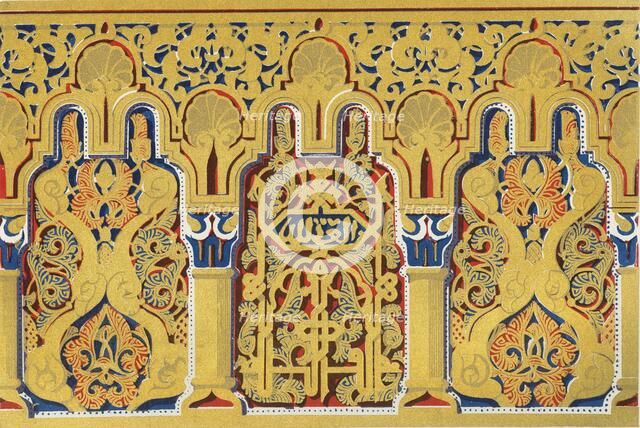 'Frieze in the upper chamber, House of Sanchez', 1907. Creator: Unknown.