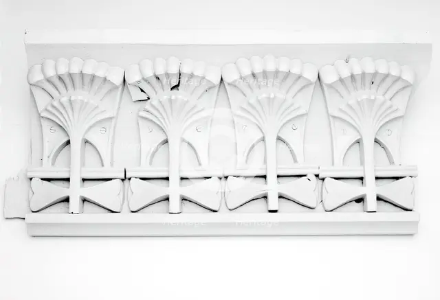 Frieze Section for the Rothschild Building, Chicago, Illinois, 1881. Creator: Adler & Sullivan.