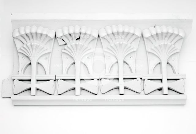 Frieze Section for the Rothschild Building, Chicago, Illinois, 1881. Creator: Adler & Sullivan.