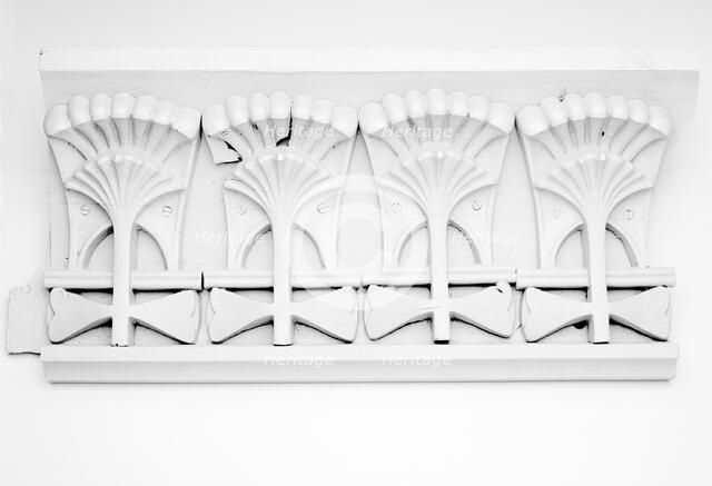 Frieze Section for the Rothschild Building, Chicago, Illinois, 1881. Creator: Adler & Sullivan.