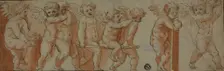 Frieze with Eight Putti, n.d. Creator: Unknown
