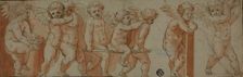 Frieze with Eight Putti, n.d. Creator: Unknown